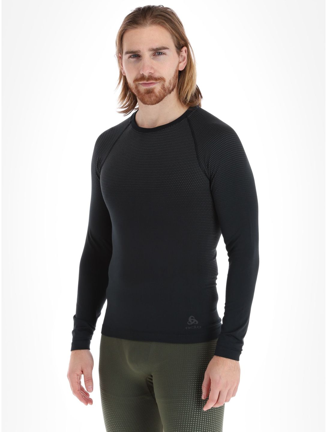 Odlo, Perfomance Light Eco thermal shirt men Black black 