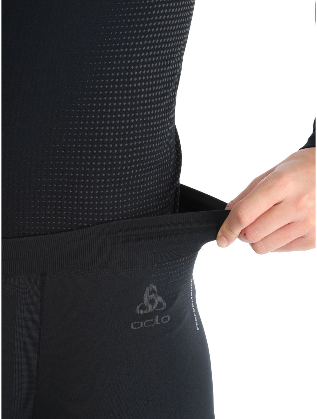 Odlo, Perfomance Light Eco thermal pants men Black black 