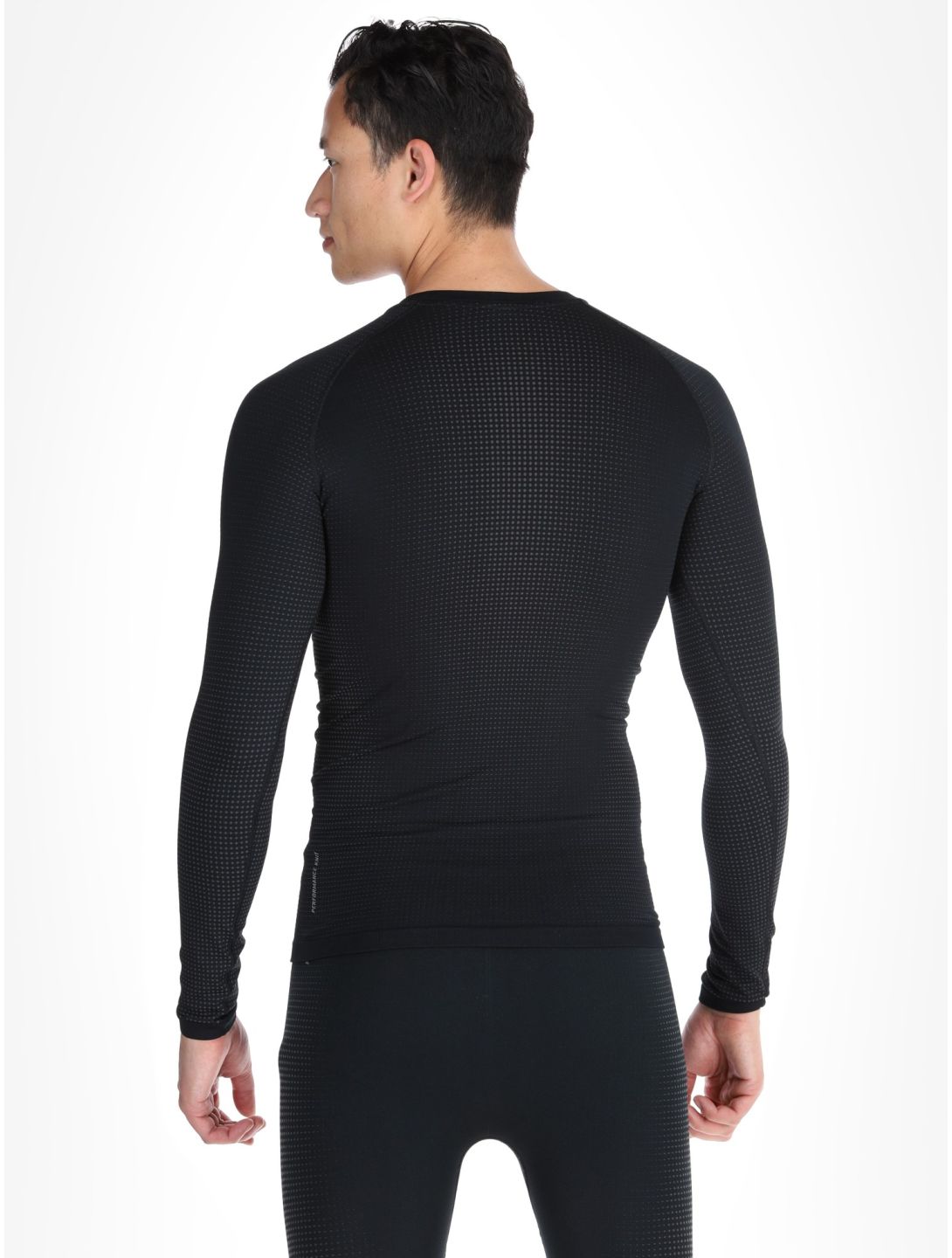 Odlo, Perfomance Warm Eco thermal shirt men Black - Odlo Graphite Grey black, grey 