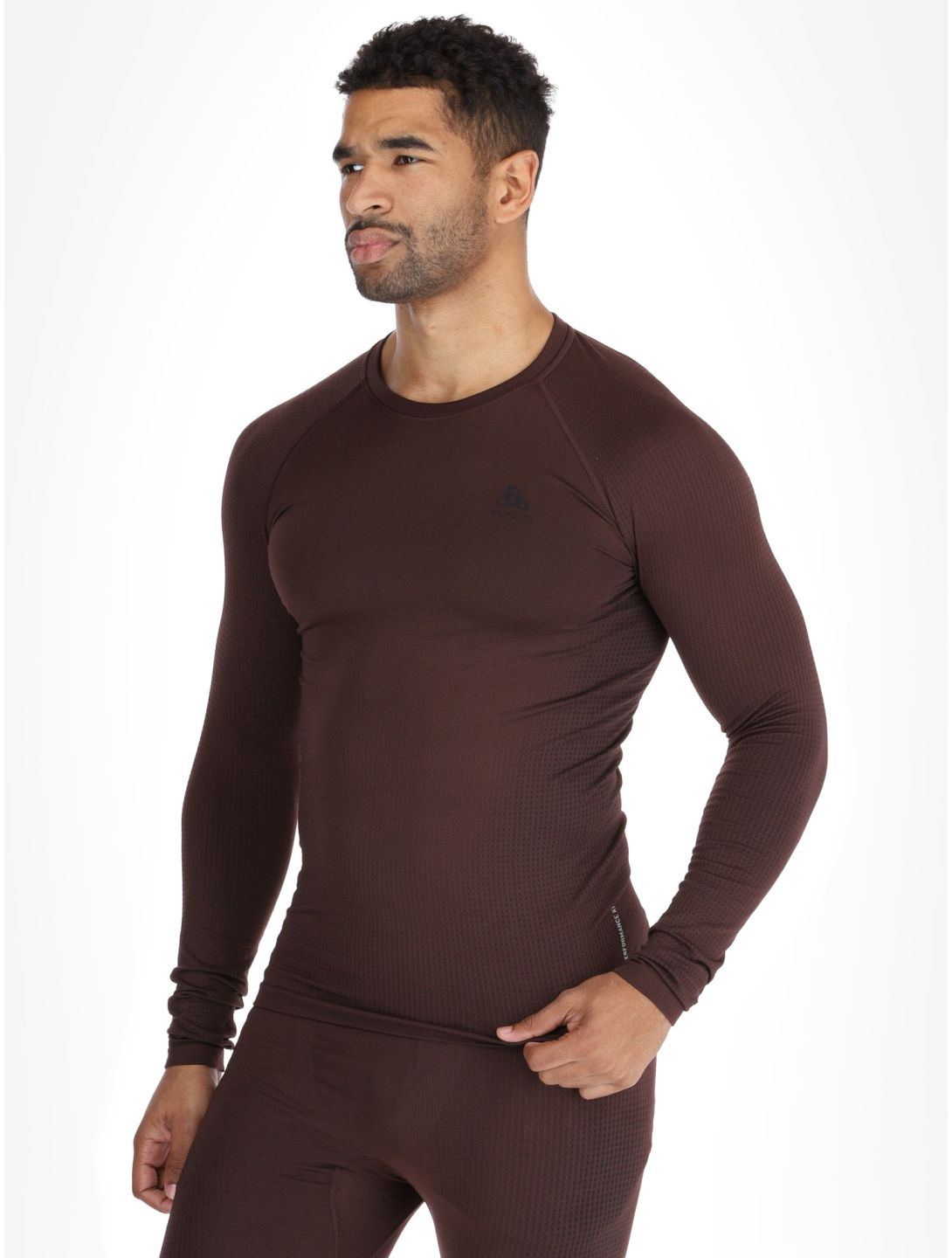 Odlo, Perfomance Warm Eco thermal shirt men Fudge purple 