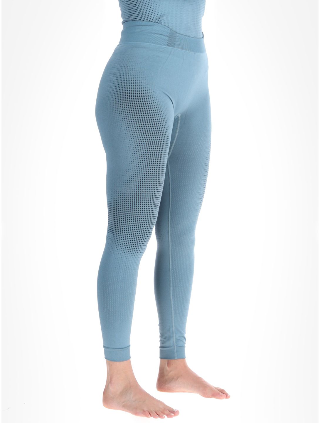 Odlo, Perfomance Warm Eco thermal pants women Provincial Blue blue 