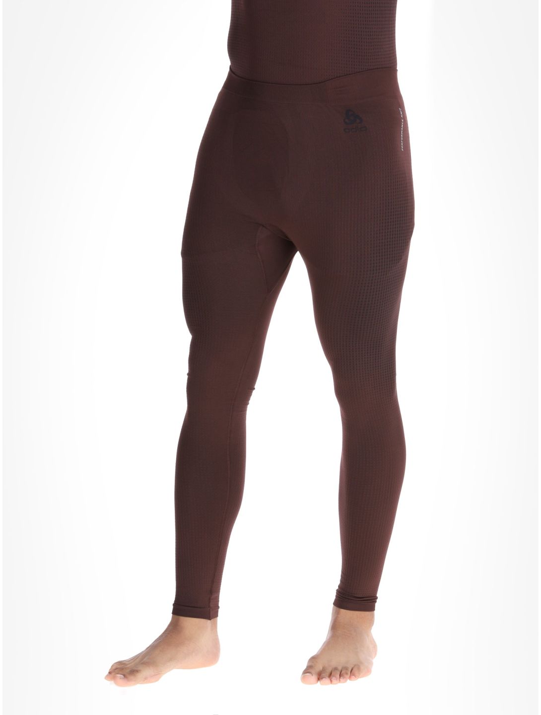 Odlo, Perfomance Warm Eco thermal pants men Fudge purple 