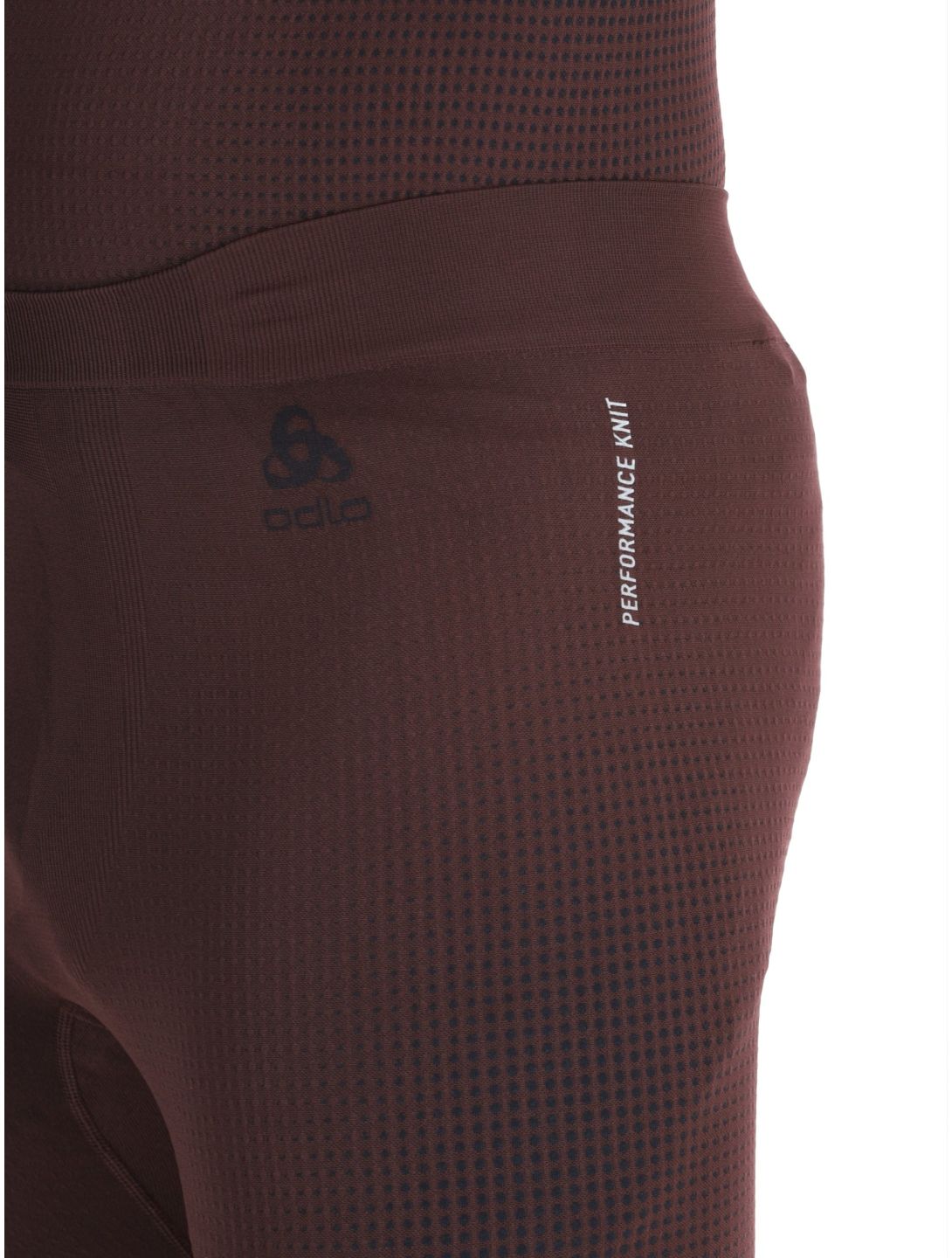 Odlo, Perfomance Warm Eco thermal pants men Fudge purple 