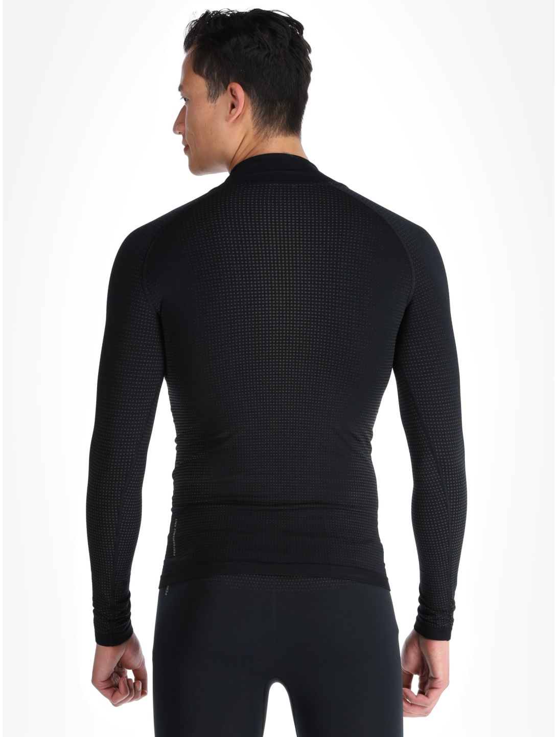 Odlo, Perfomance Zip Performance Warm Eco pullover men Black - Odlo Graphite Grey black, grey 