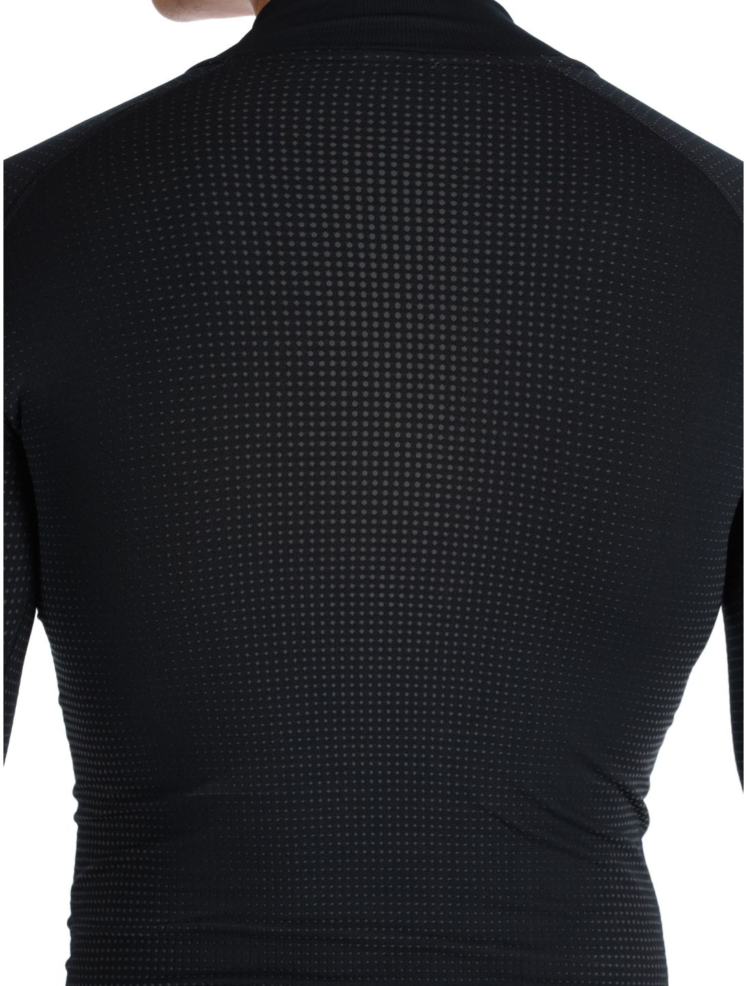 Odlo, Perfomance Zip Performance Warm Eco pullover men Black - Odlo Graphite Grey black, grey 