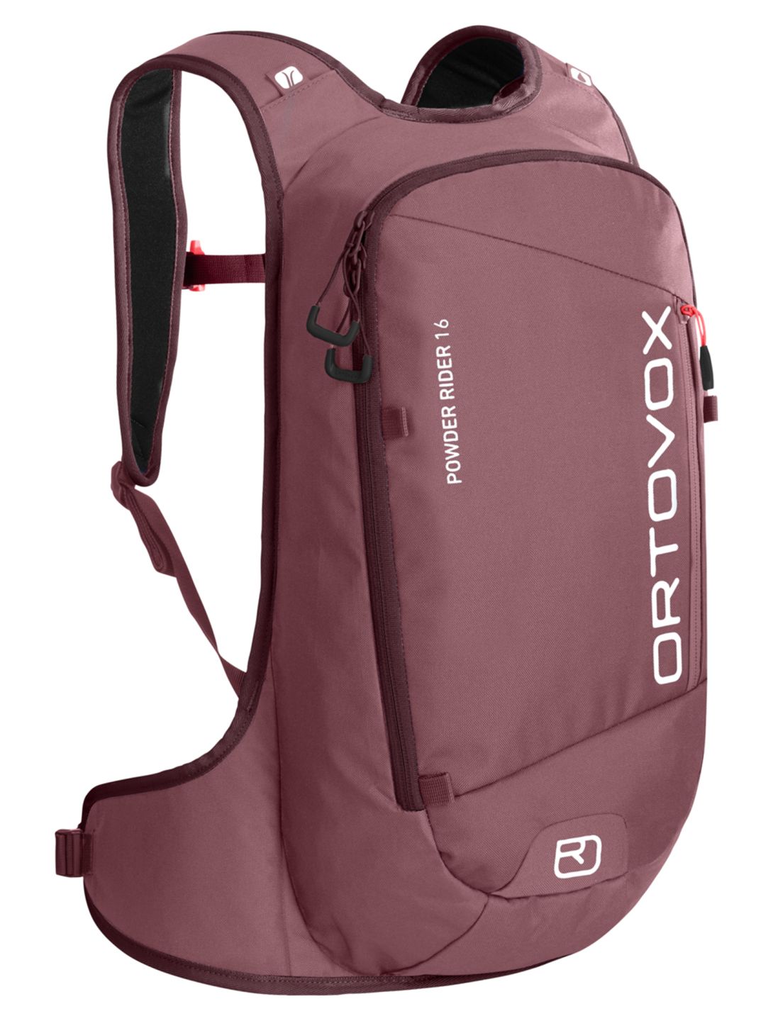 Ortovox, Powder Rider 16 backpack unisex Mountain Rose burgundy 