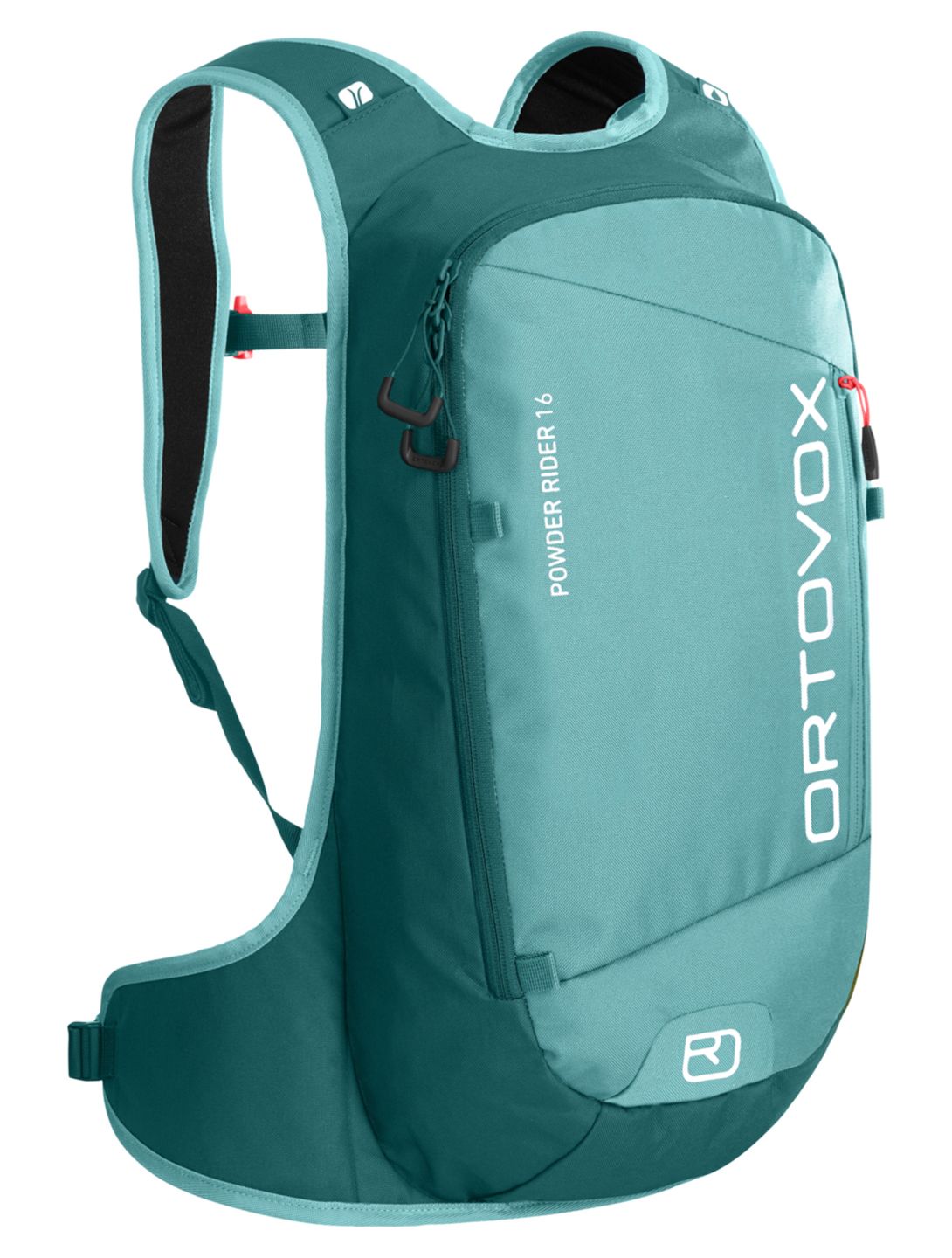 Ortovox, Powder Rider 16 backpack unisex Pacific Green green 