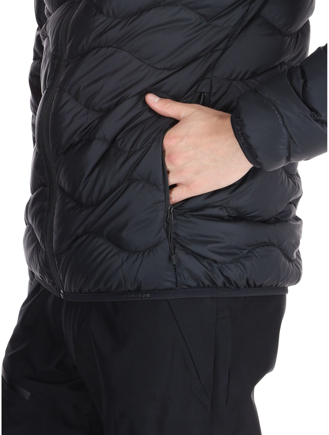 Peak Performance, M Helium Down Hood down jacket men Black black 