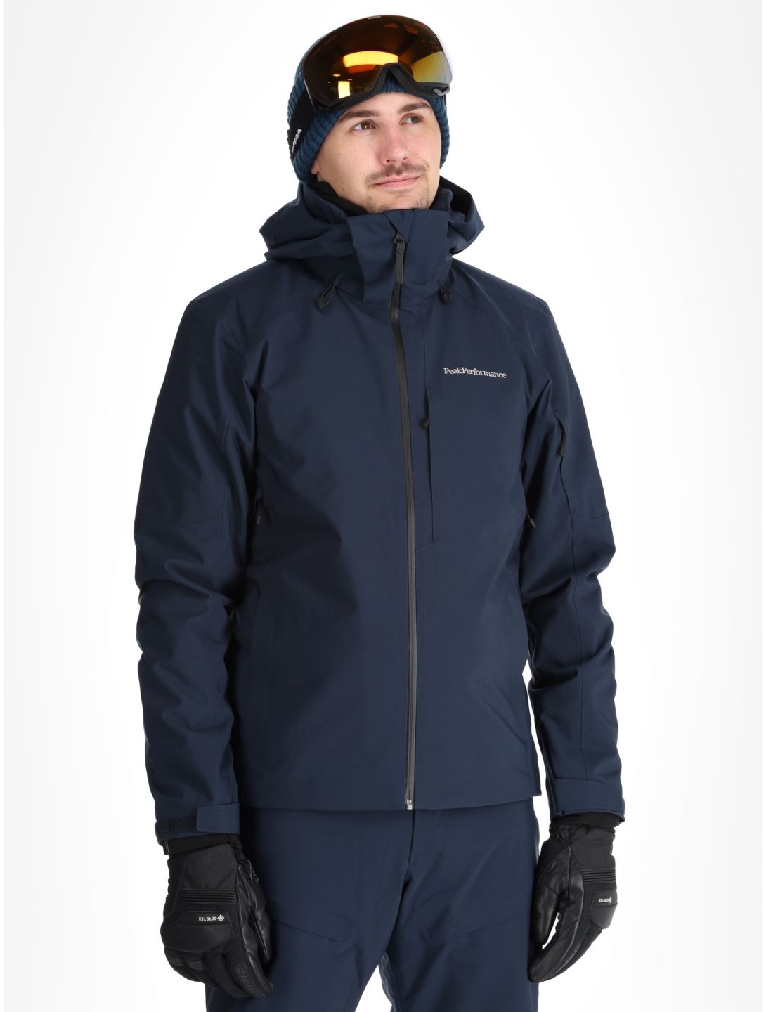 Peak Performance, M Maroon ski jacket men Blue Shadow blue 