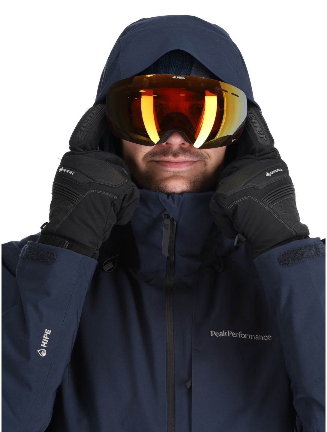 Peak Performance, M Maroon ski jacket men Blue Shadow blue 