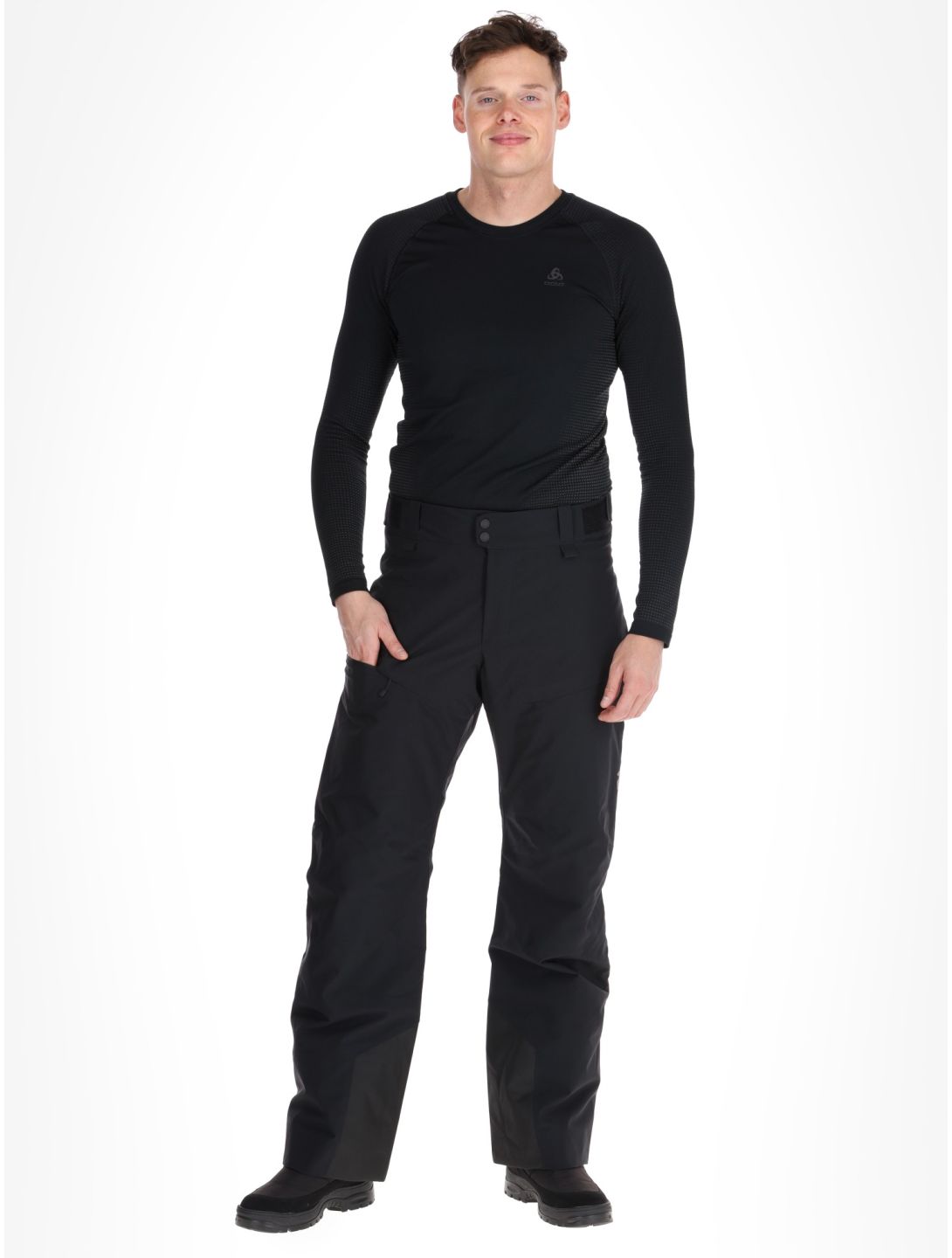 Peak Performance, M Maroon ski pants men Black black 