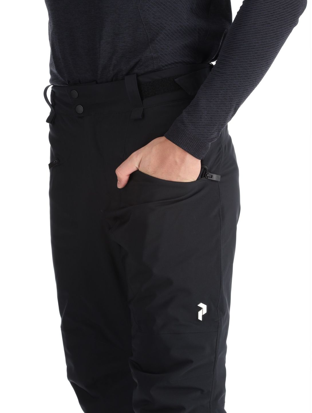 Peak Performance, M Navtech 2L ski pants men Black black 