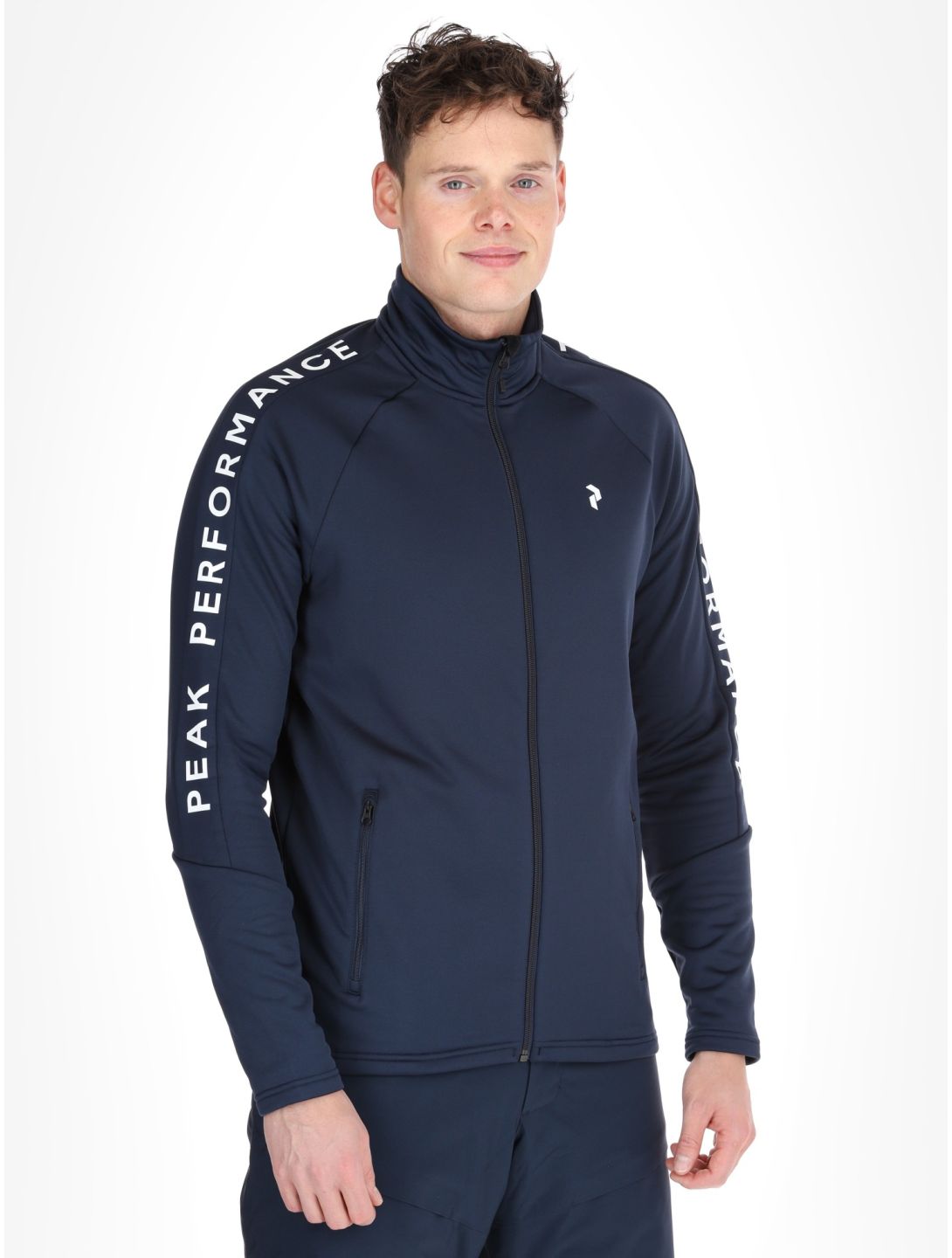 Peak Performance, M Rider Zip jacket men Blue Shadow blue 