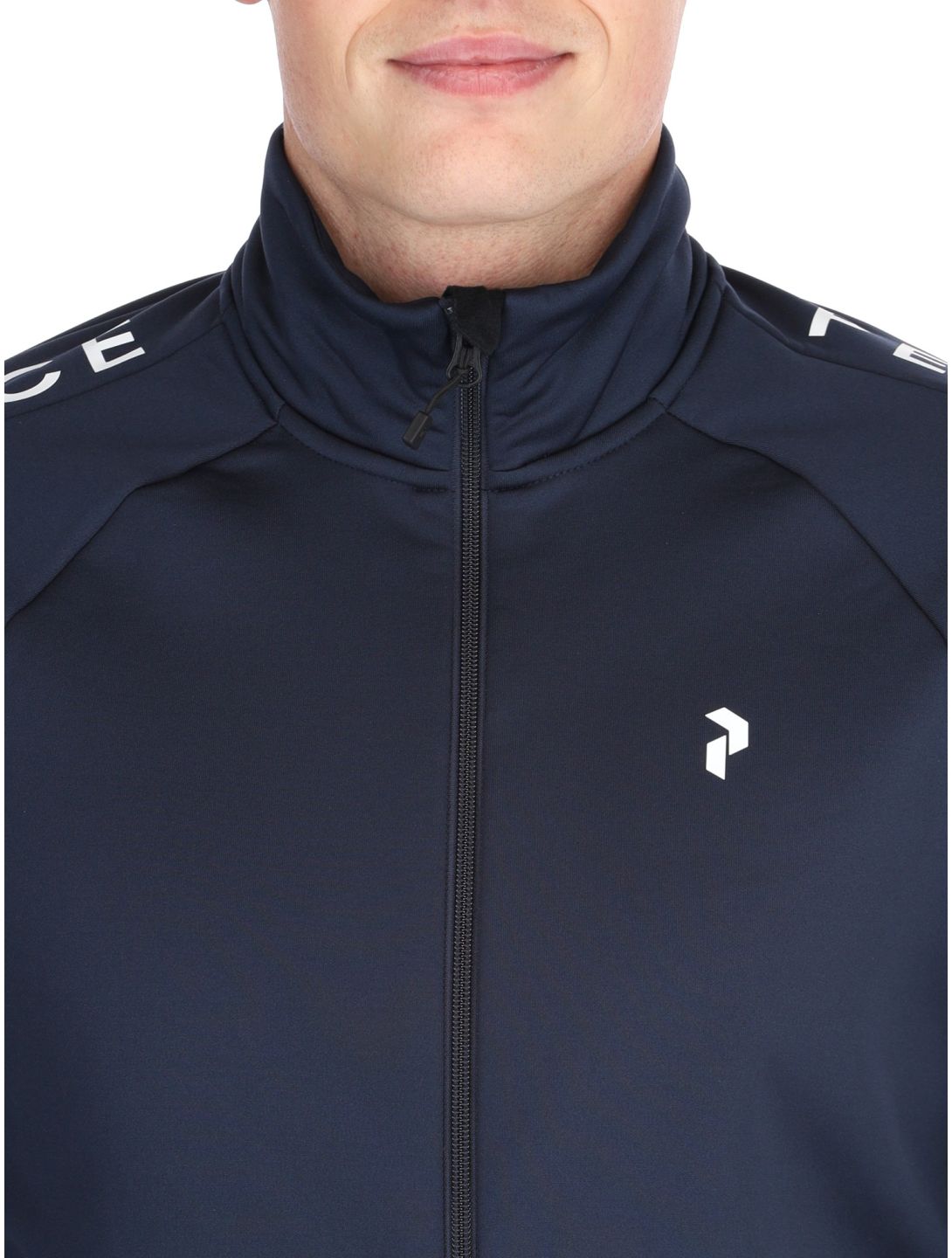 Peak Performance, M Rider Zip jacket men Blue Shadow blue 