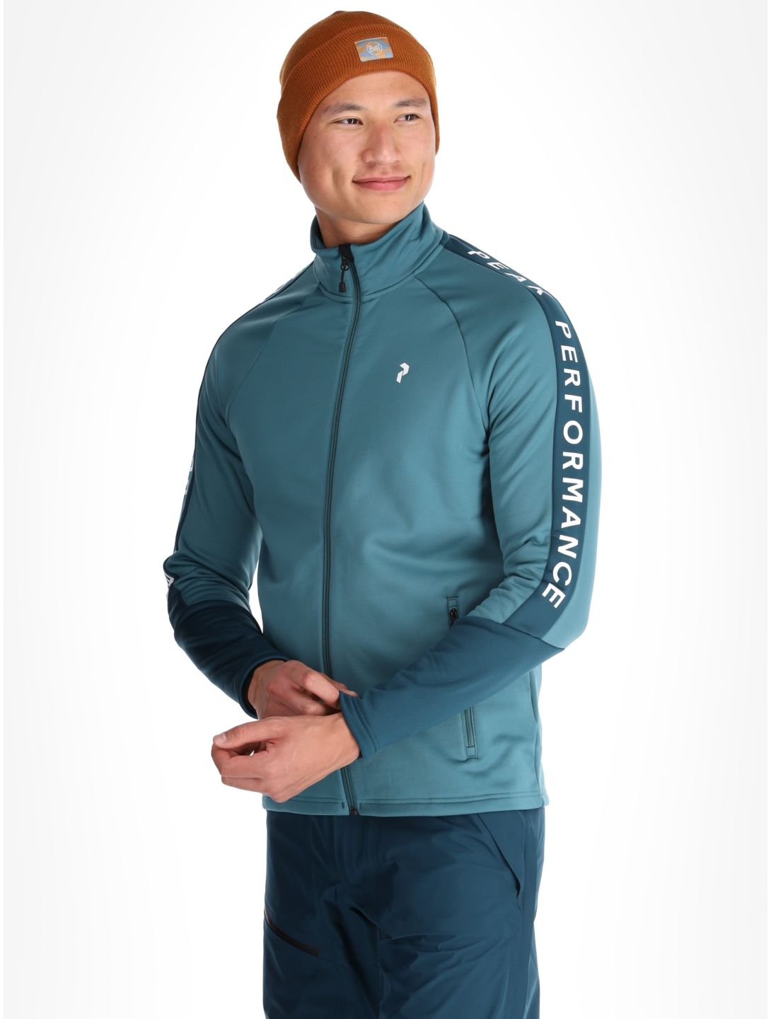 Peak Performance, M Rider Zip jacket men Hydro Fresh / Infinity Teel blue 