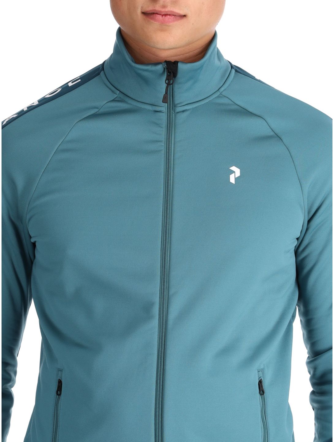 Peak Performance, M Rider Zip jacket men Hydro Fresh / Infinity Teel blue 