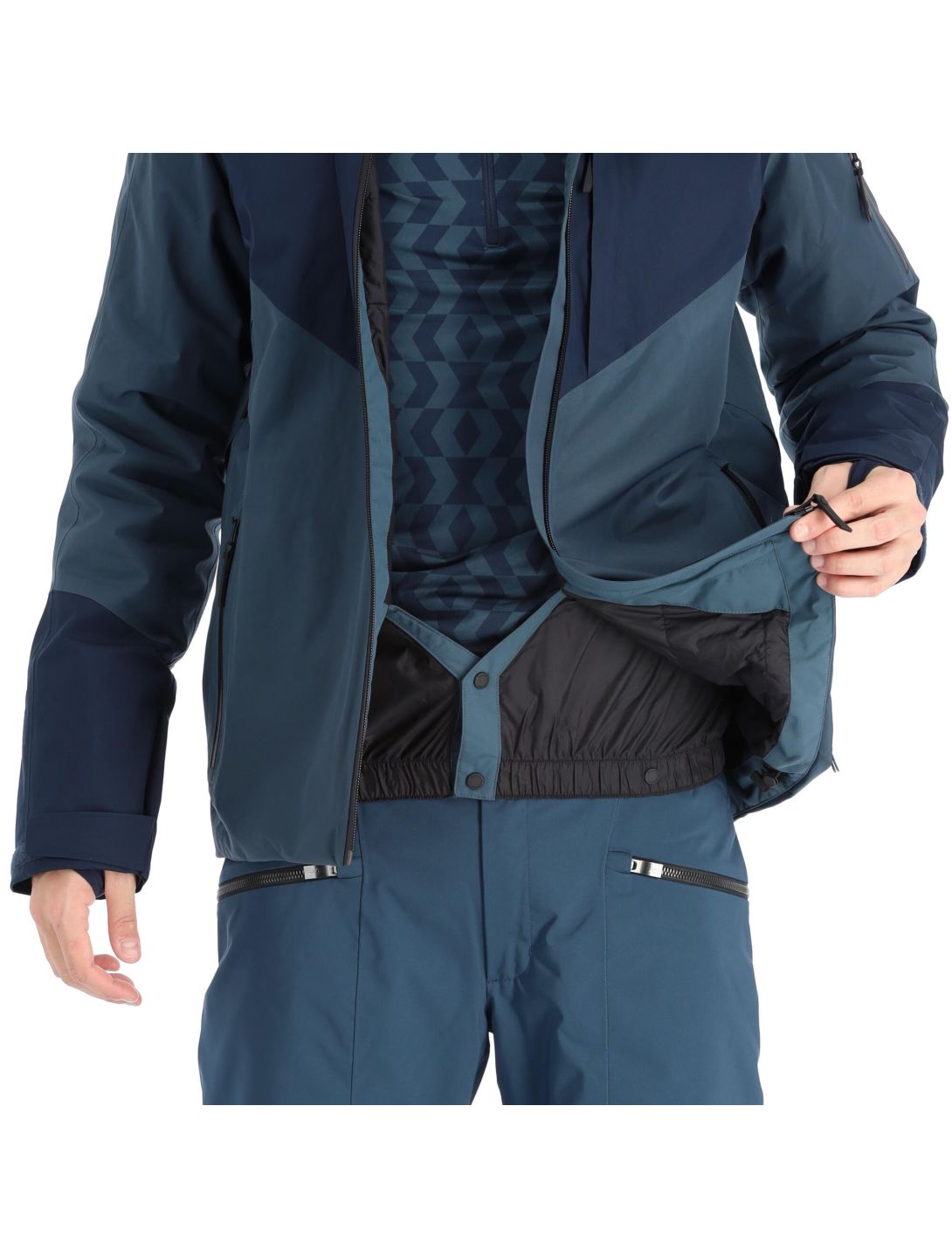 Peak Performance, Maroon Gtx ski jacket men steel blue