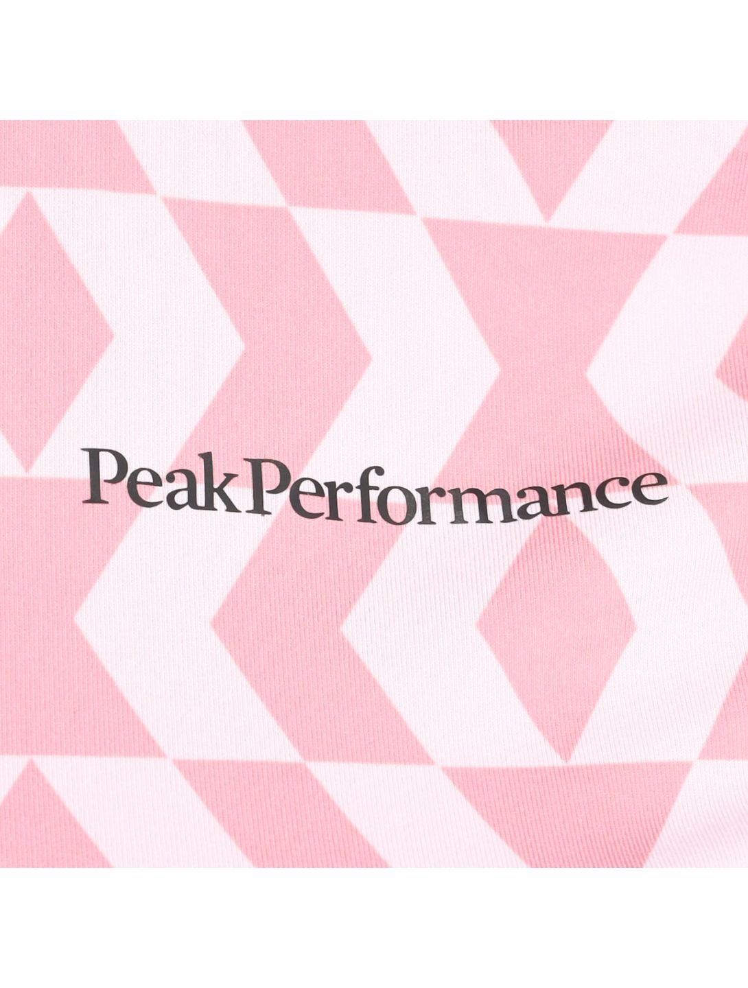 Peak Performance, Spirit Half Zip Printed thermal shirt women pattern pink