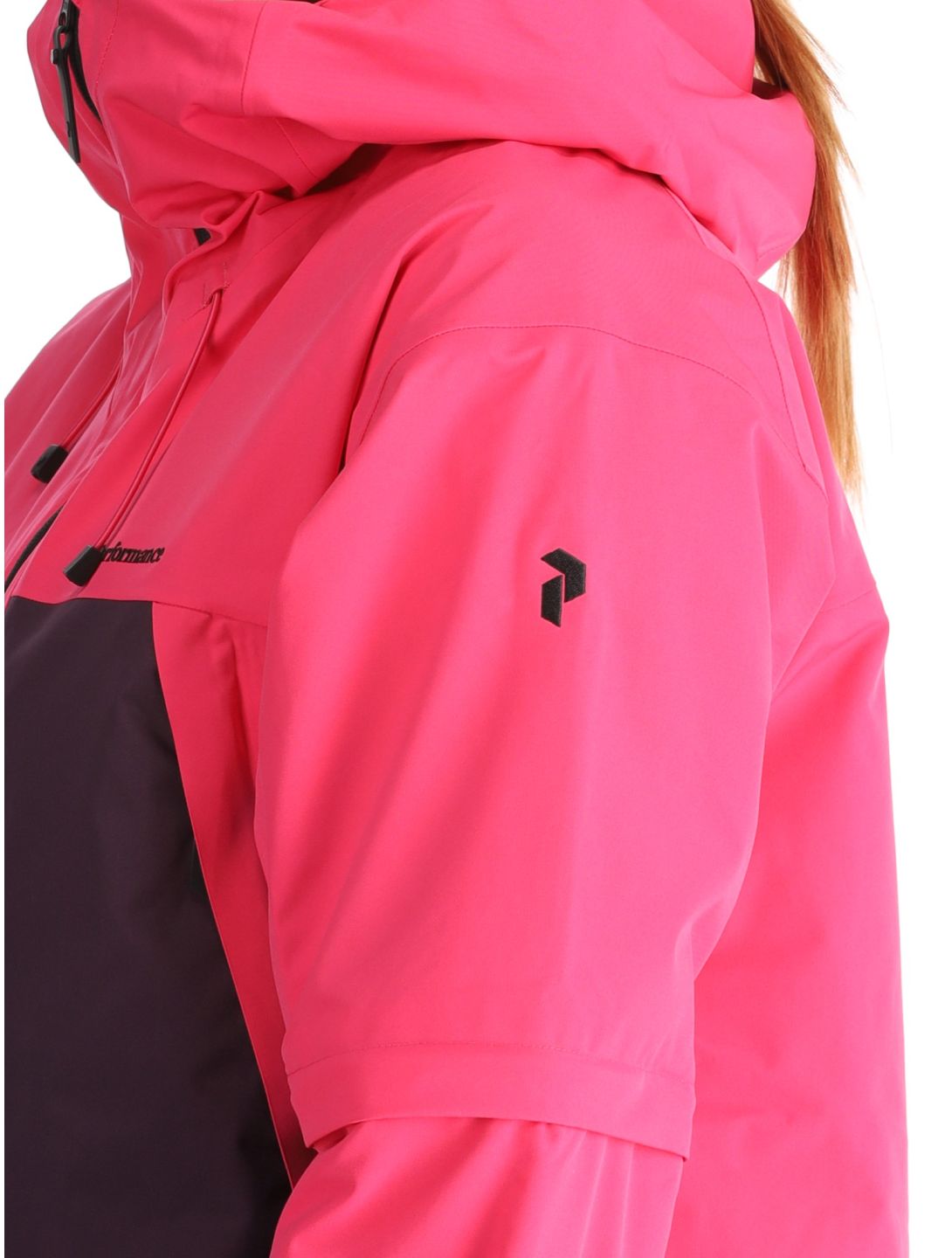 Peak Performance, W Edge 2L ski jacket women Beetroot Purple / Mystic Purple / Iron Cast grey, purple 