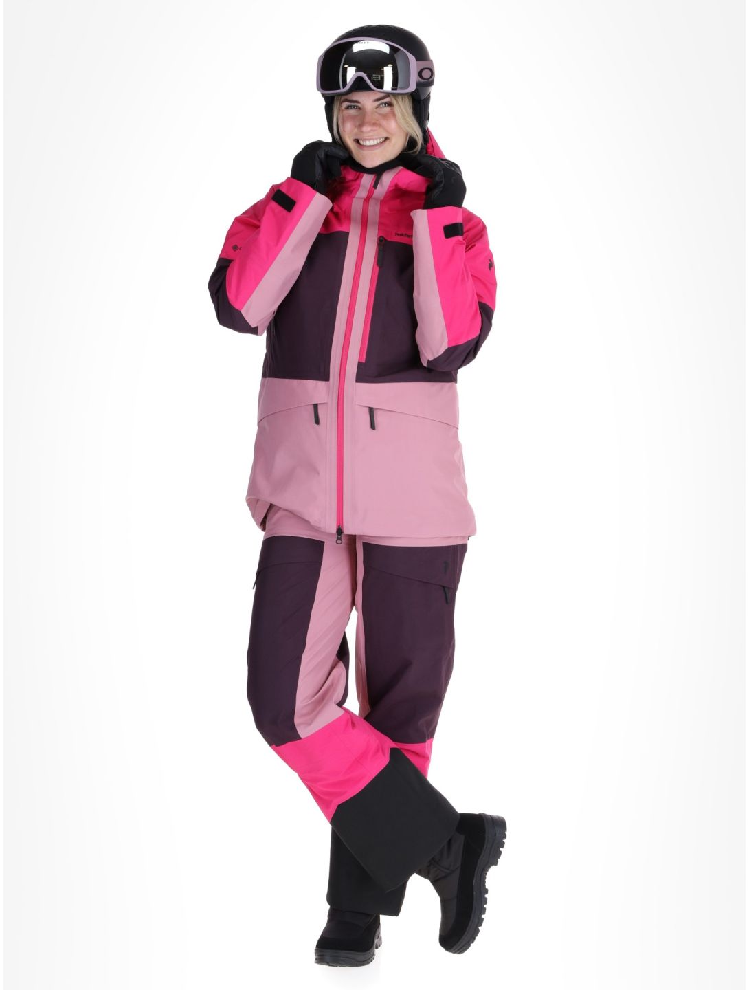 Peak Performance W Gravity Gore Tex 3L hardshell ski jacket women Beetroot Purple Mystic Purple Bitter Root pink purple