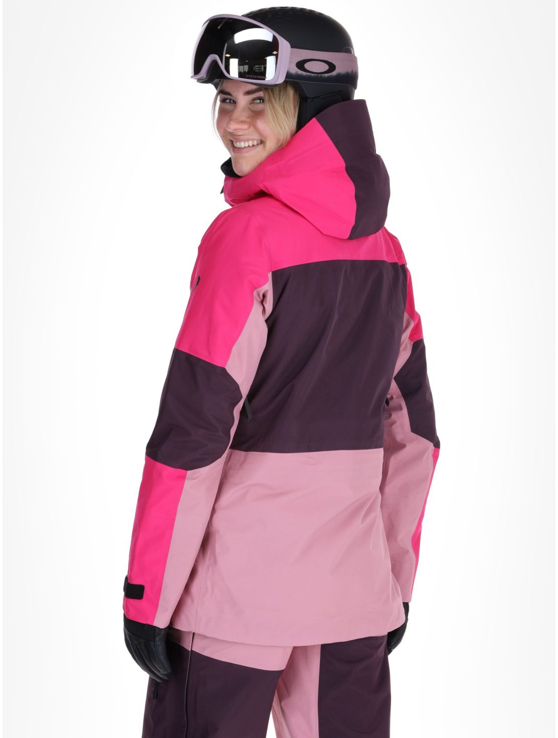 Peak Performance, W Gravity Gore-Tex 3L hardshell ski jacket women Beetroot Purple / Mystic Purple / Bitter Root pink, purple 