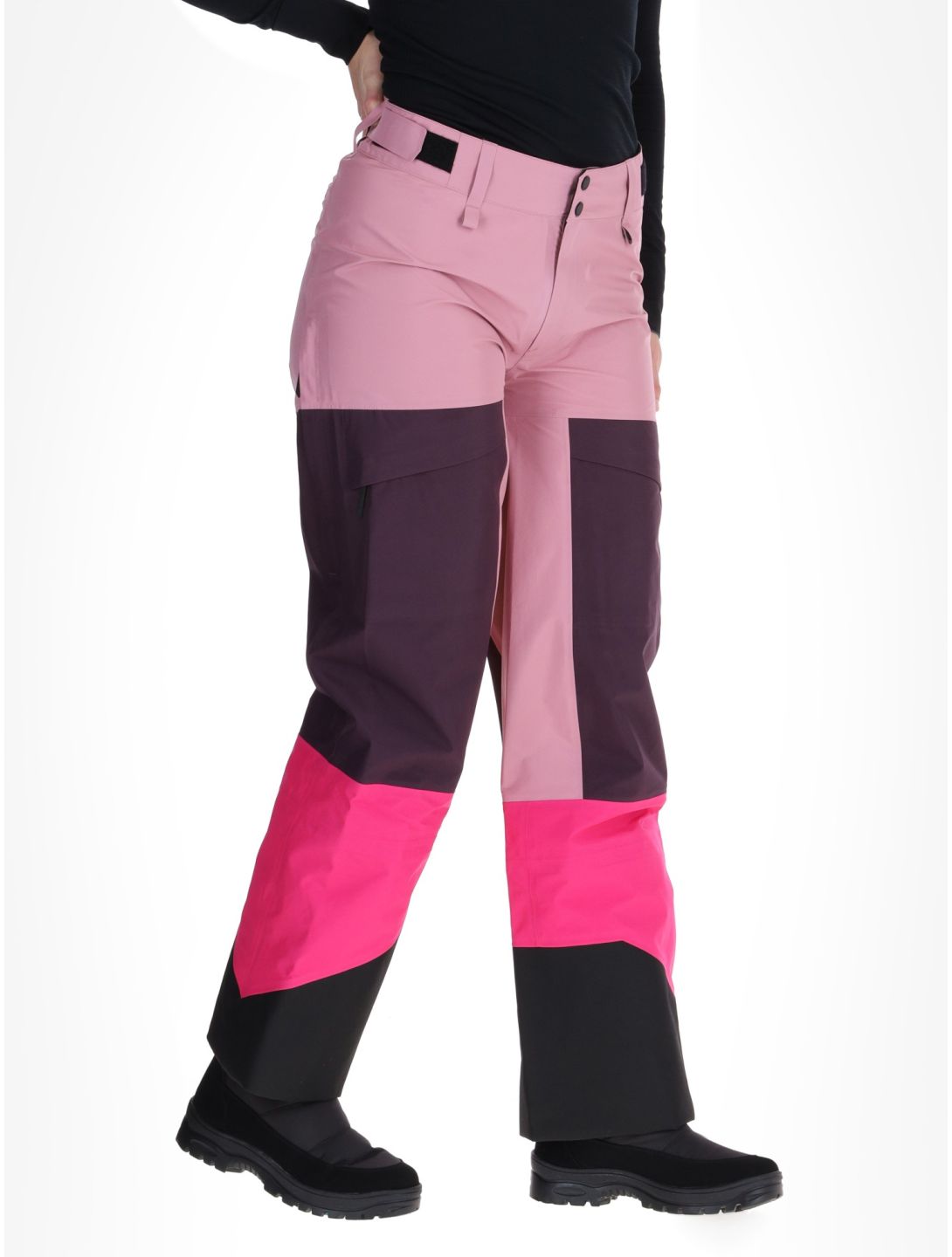 Peak Performance, W Gravity Gore-Tex 3L hardshell ski pants women Bitter Root / Mystic Purple / Beetroot Purple pink, purple 