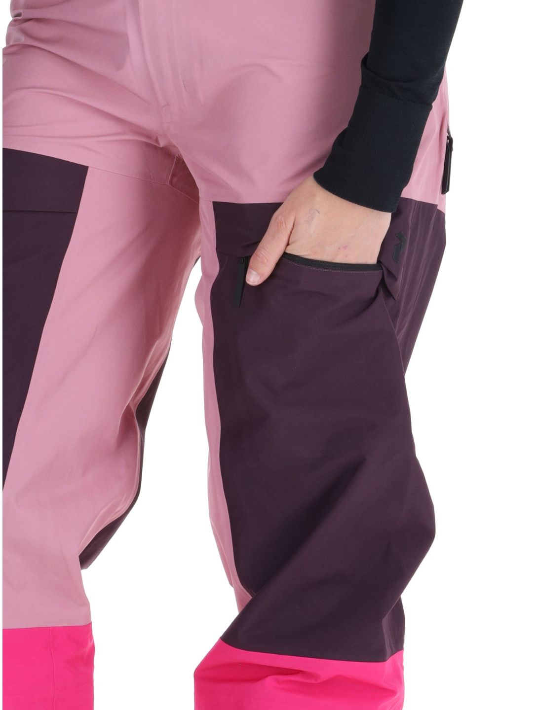 Peak Performance, W Gravity Gore-Tex 3L hardshell ski pants women Bitter Root / Mystic Purple / Beetroot Purple pink, purple 