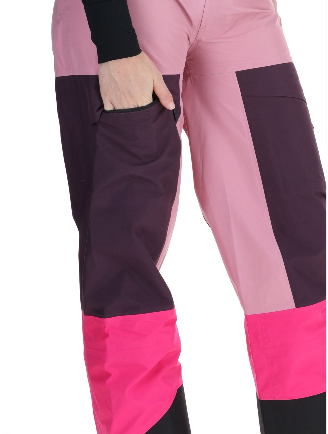 Peak Performance, W Gravity Gore-Tex 3L hardshell ski pants women Bitter Root / Mystic Purple / Beetroot Purple pink, purple 