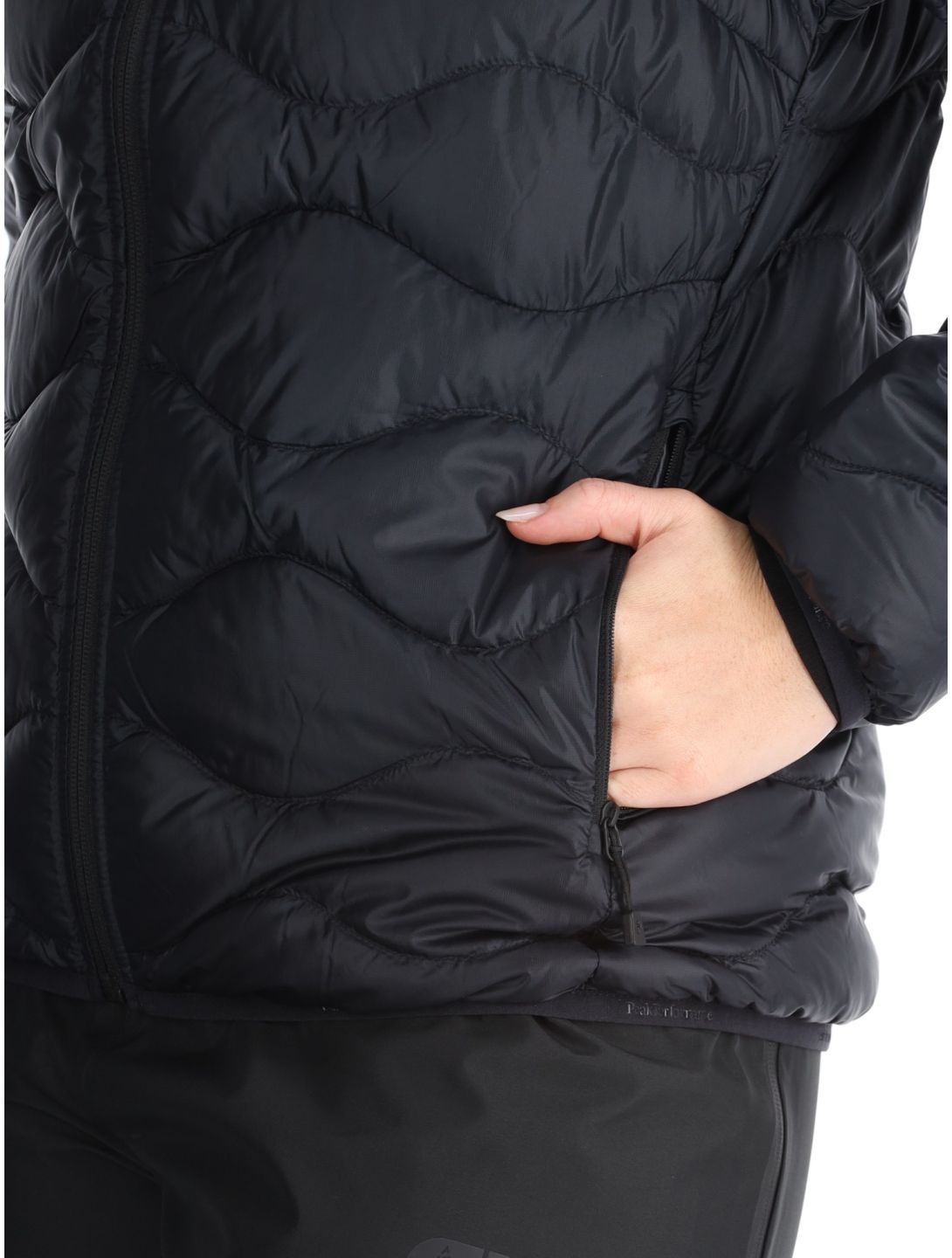 Peak Performance, W Helium Down Hood down jacket women Black black 