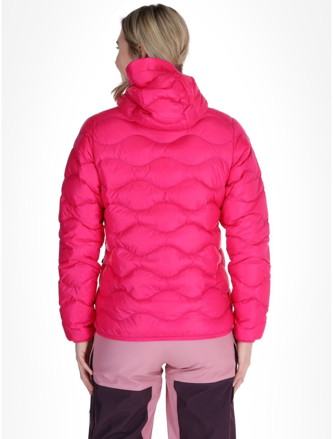 Peak Performance, W Helium Down Hood down jacket women Beetroot Purple purple 