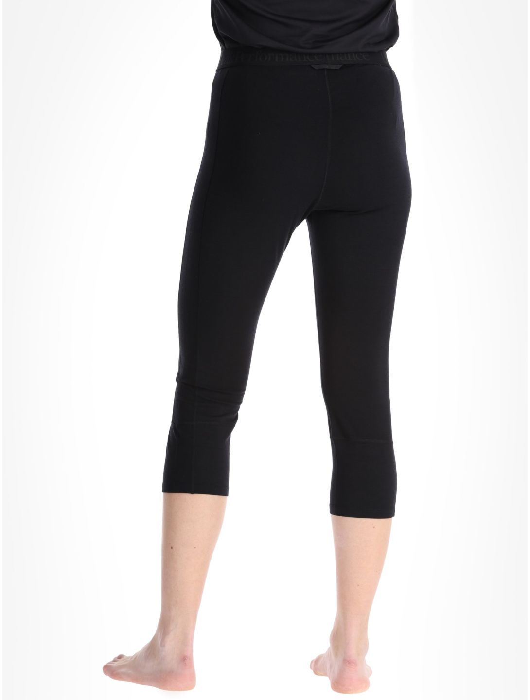 Peak Performance, W Magic Short John thermal pants women Black / Black black 