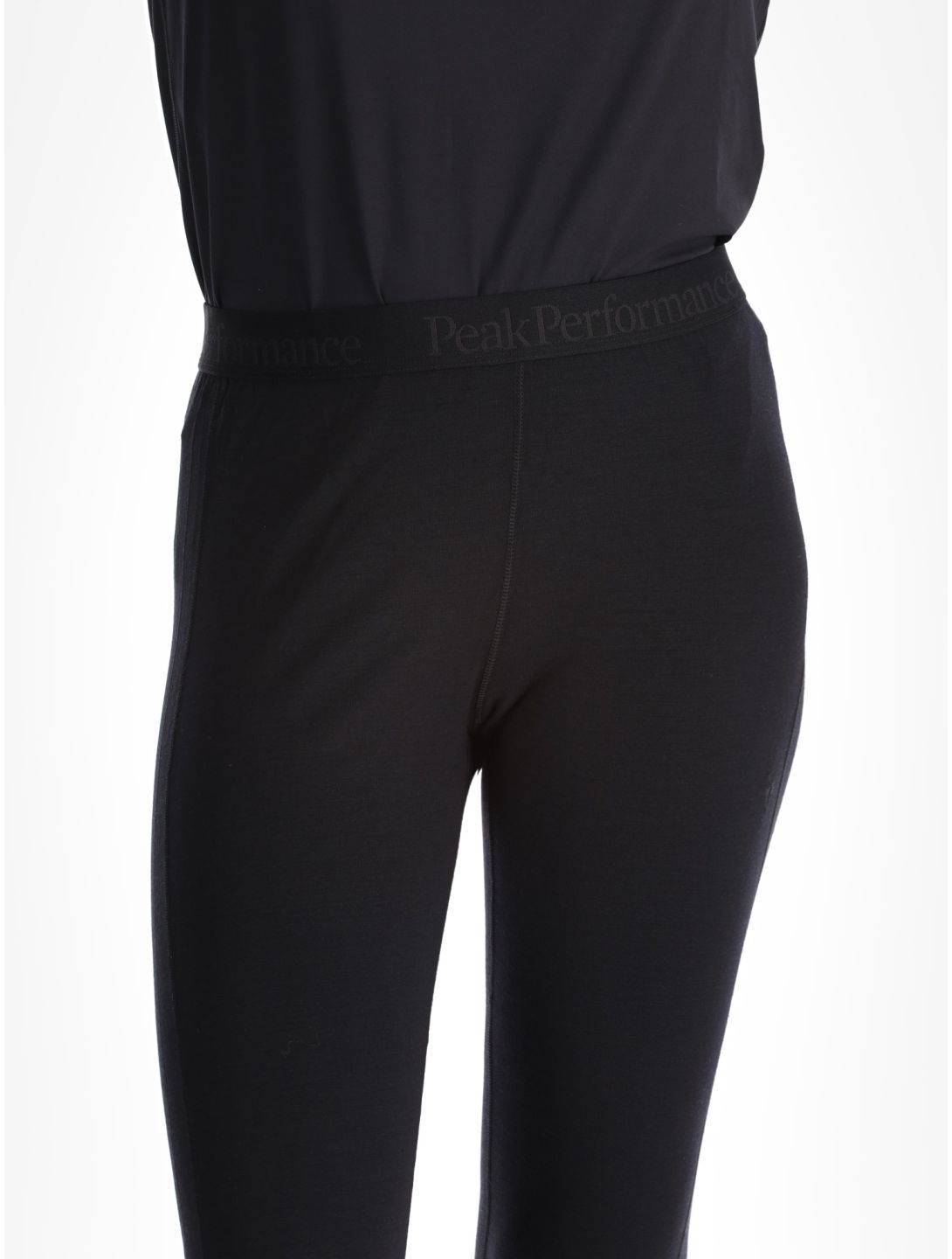 Peak Performance, W Magic Short John thermal pants women Black / Black black 