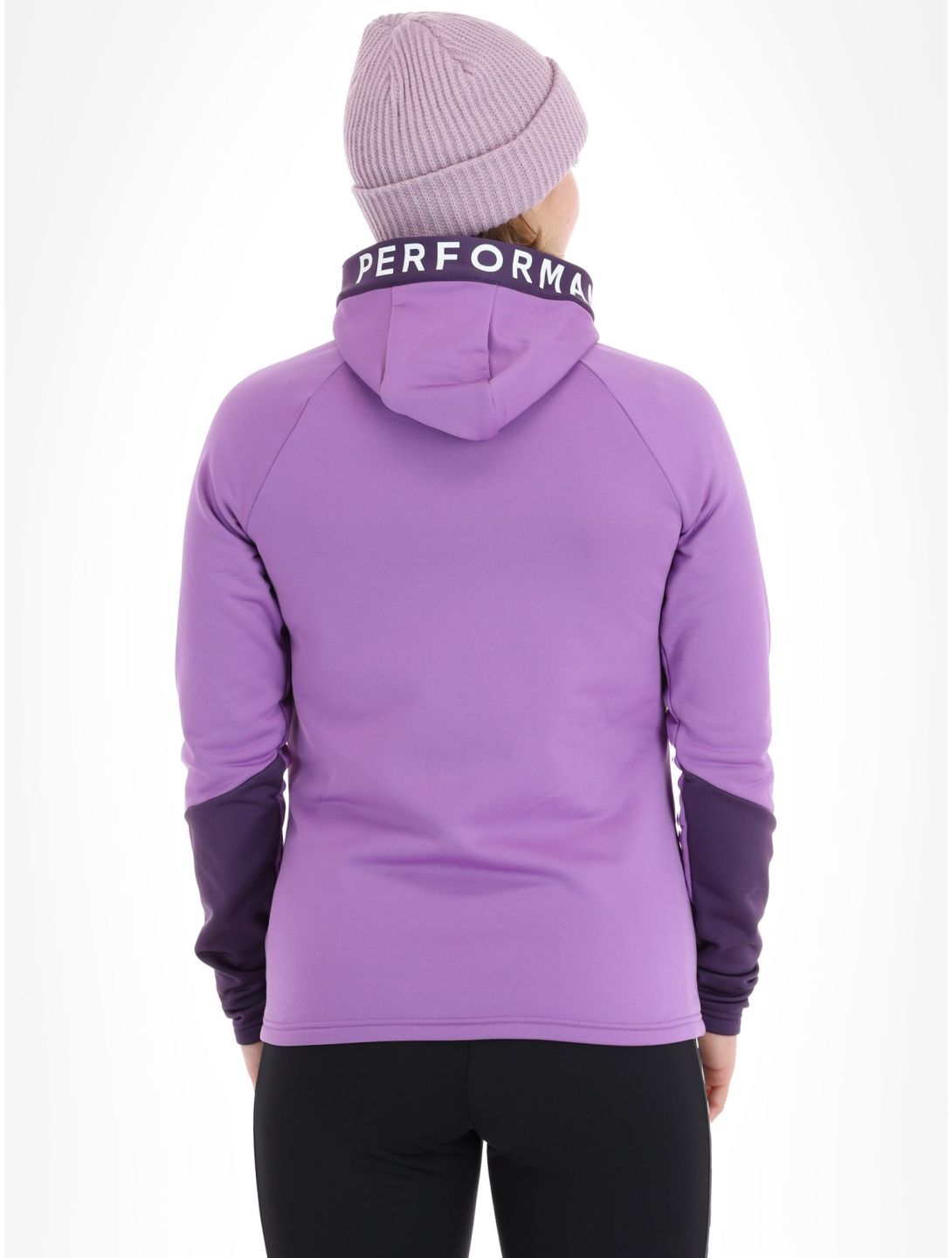 Peak Performance, W Rider Mid Zip Hood jacket women Action Lilac Indigo purple 