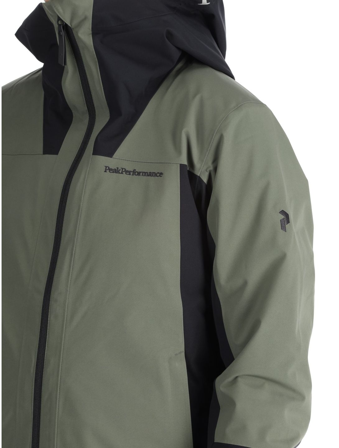 Peak Performance, W Rider Tech 2L ski jacket women Pine Needle / Black black, green 