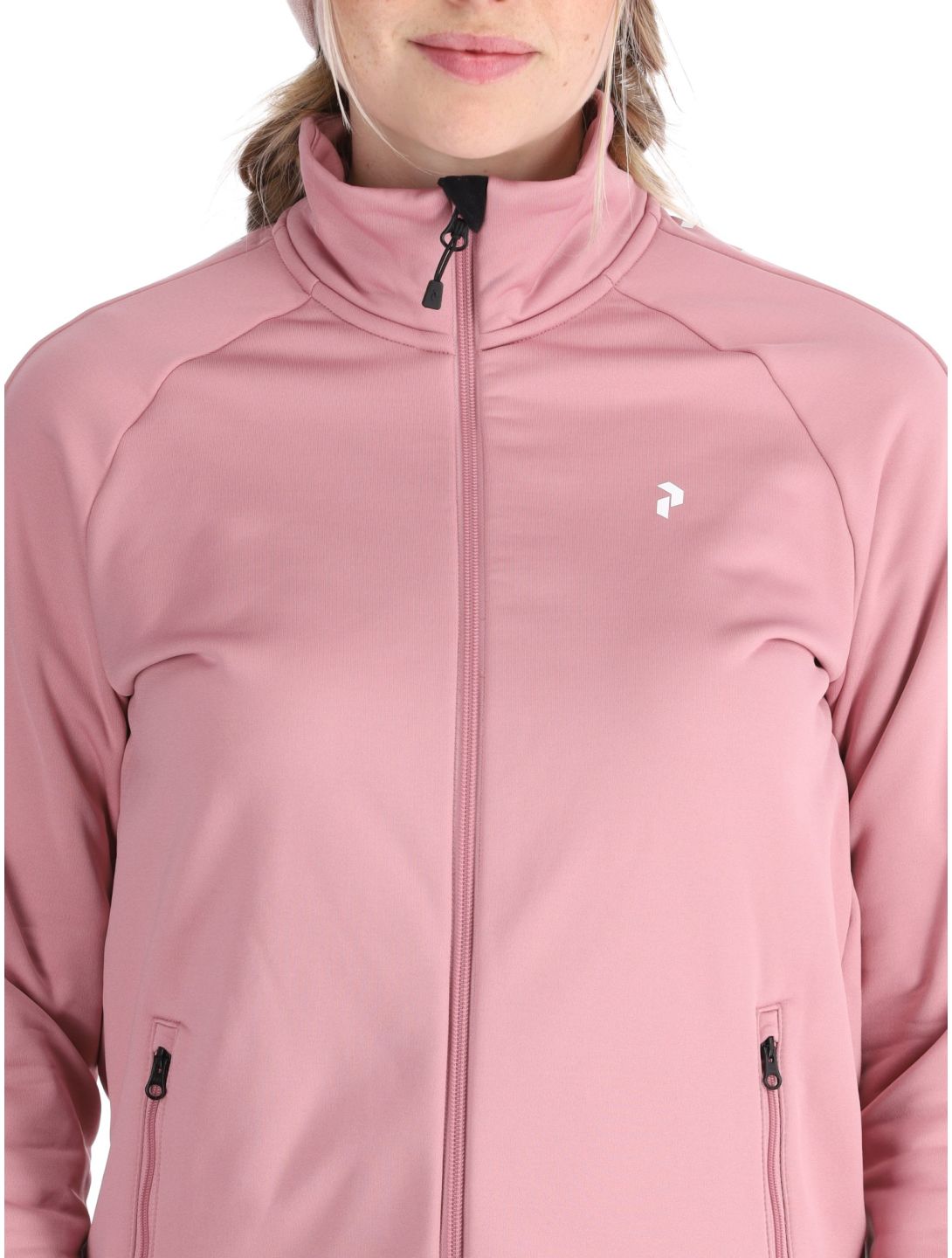 Peak Performance, W Rider Zip jacket women Bitter Root pink 