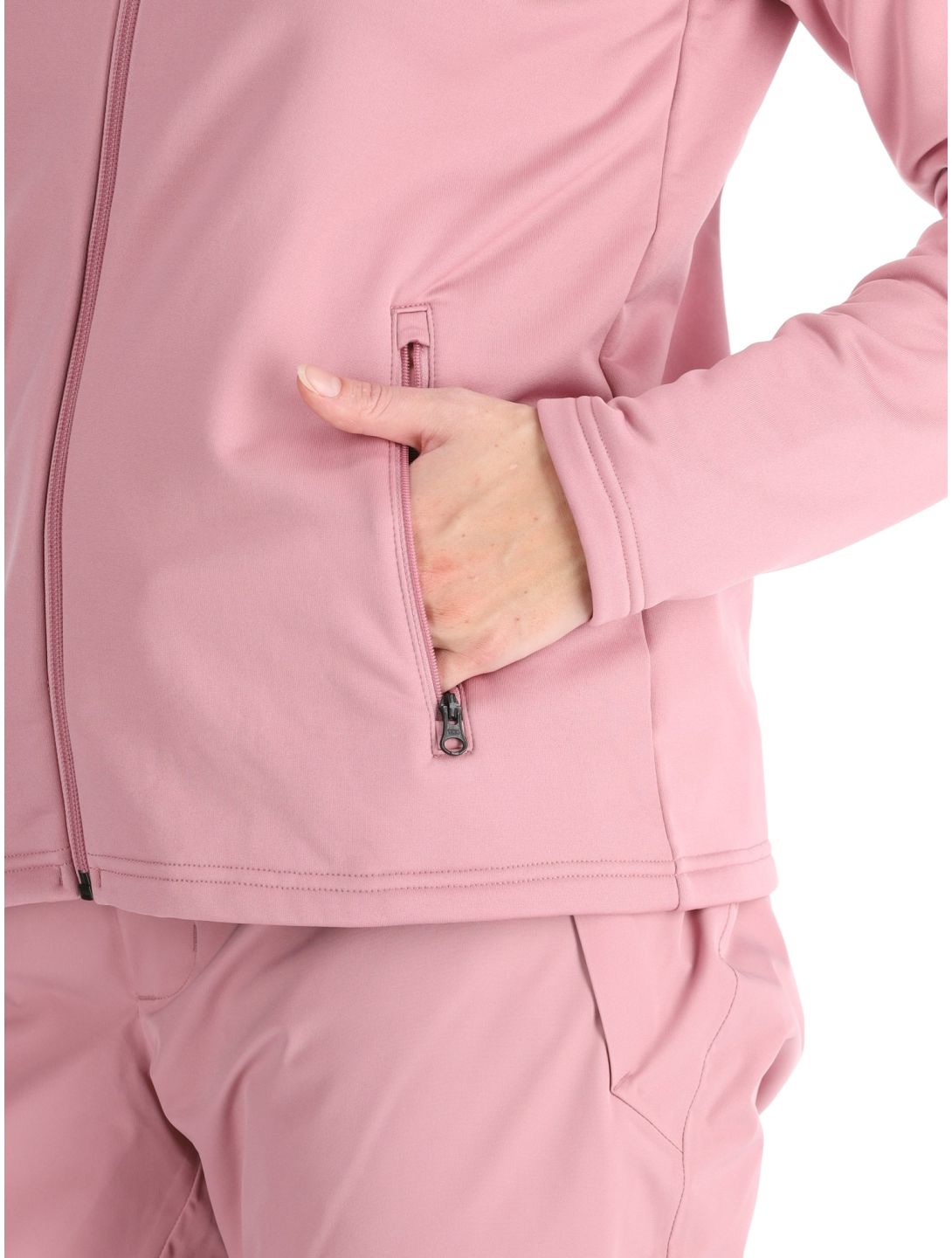 Peak Performance, W Rider Zip jacket women Bitter Root pink 