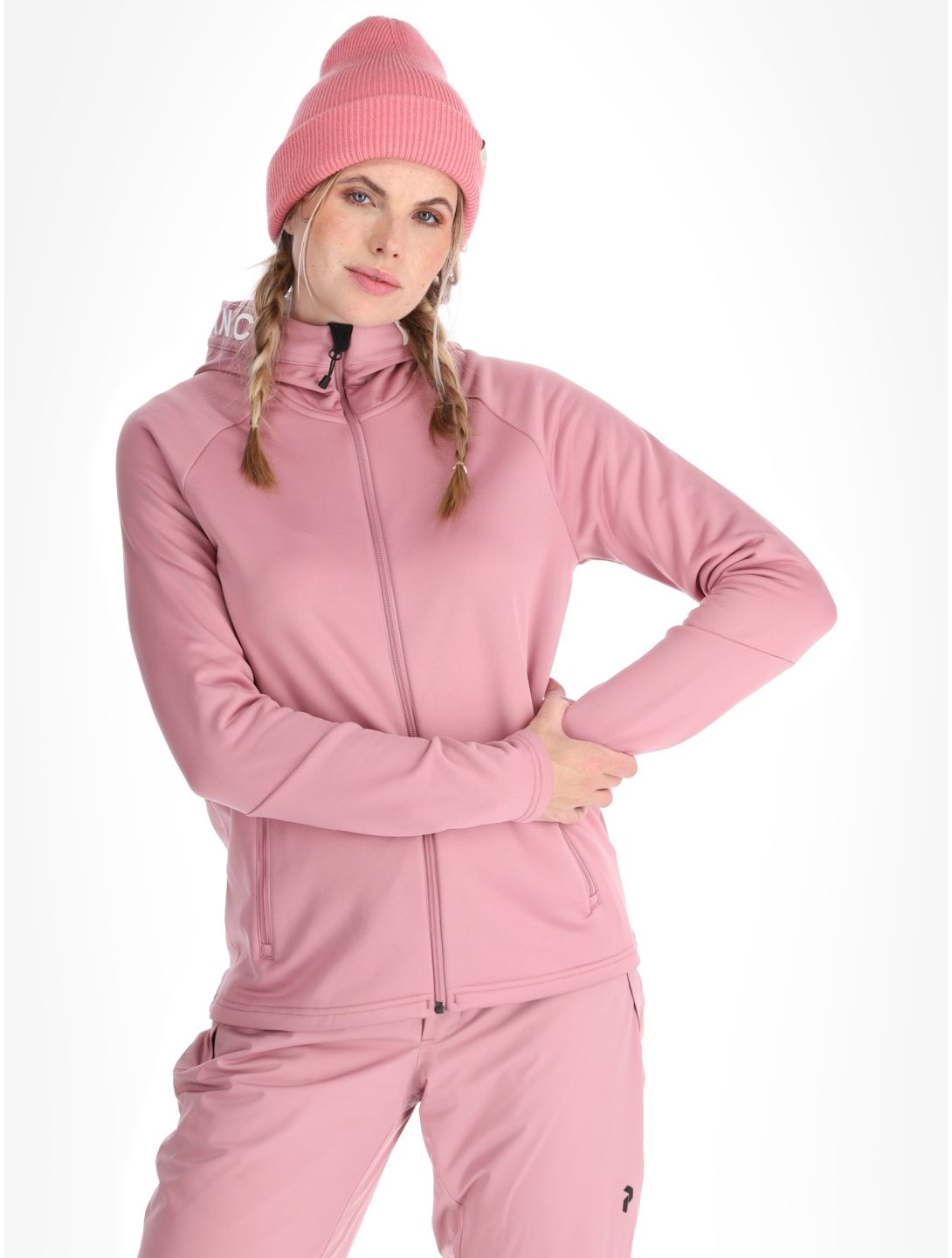 Peak Performance, W Rider Zip jacket women Bitter Root pink 