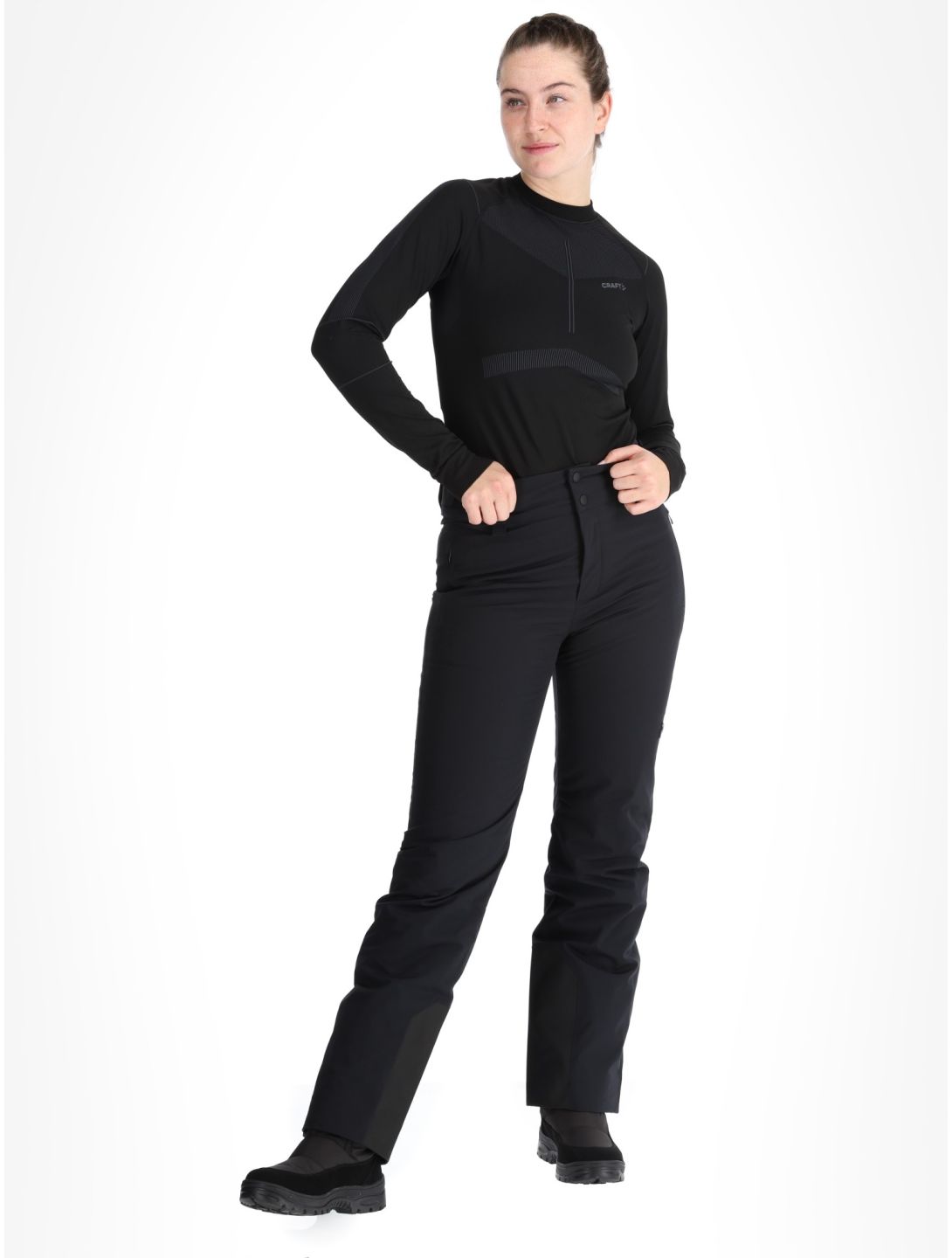 Peak Performance, W Shred 2L ski pants women Black black 