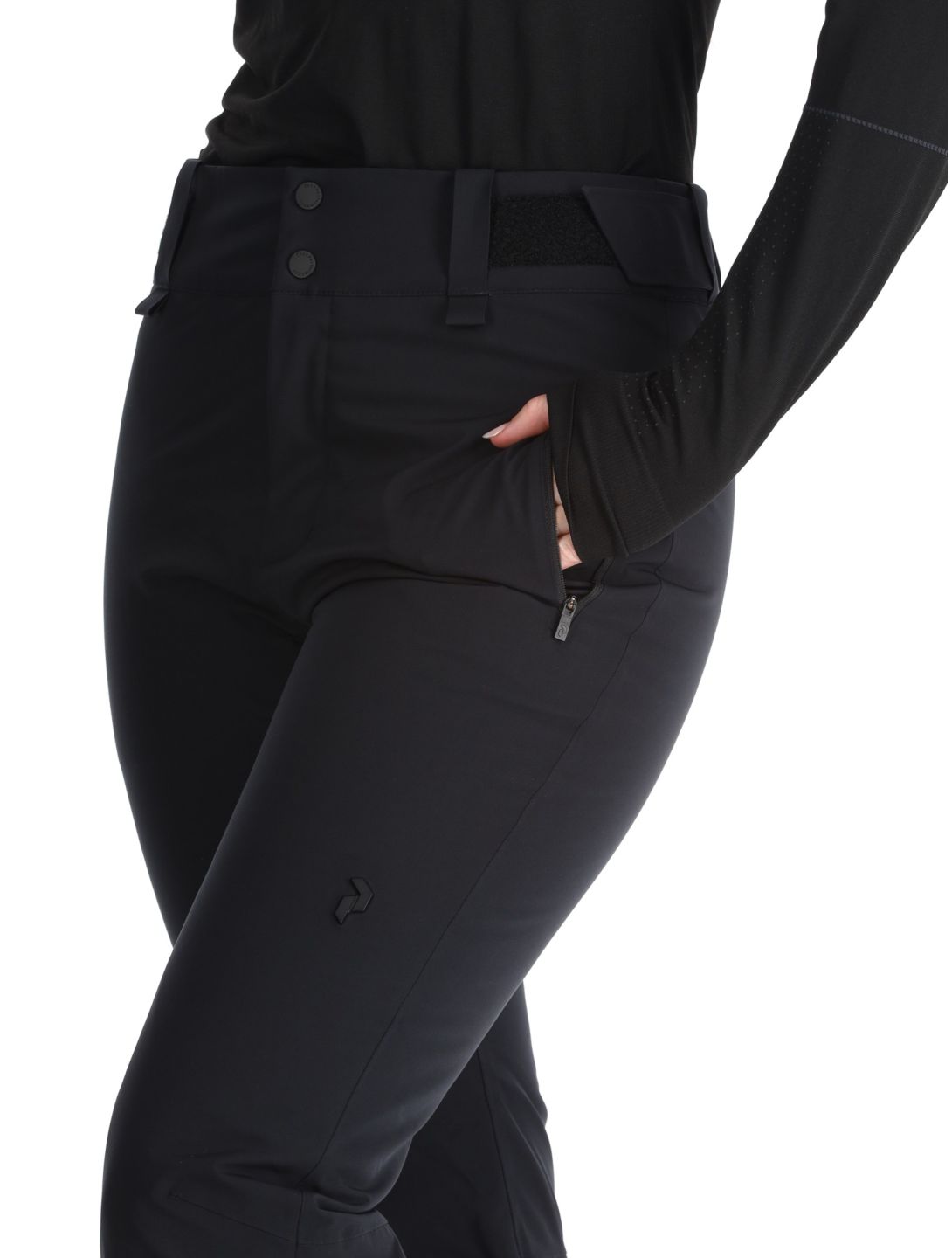 Peak Performance, W Shred 2L ski pants women Black black 