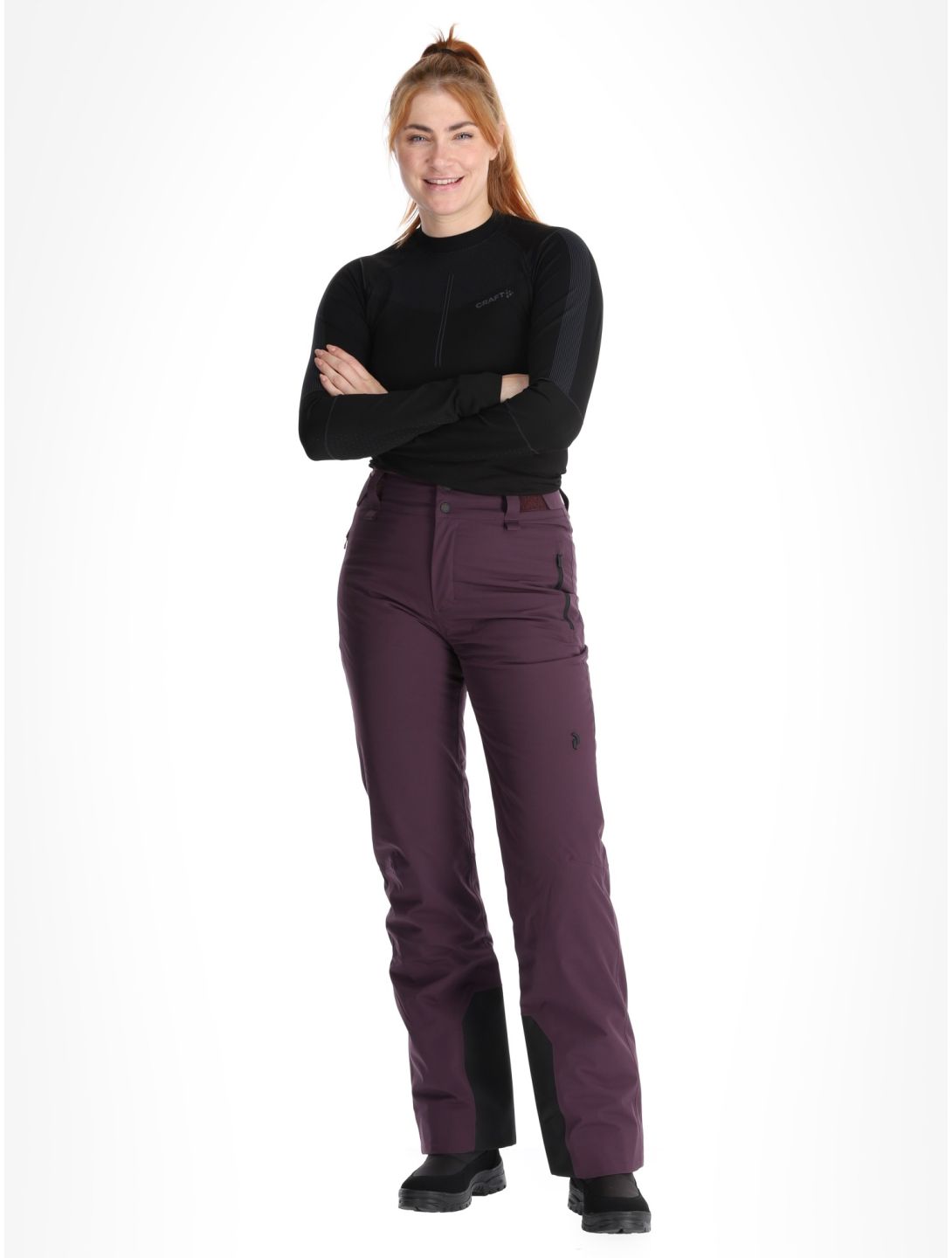 Peak Performance, W Shred 2L ski pants women Mystic Purple purple 