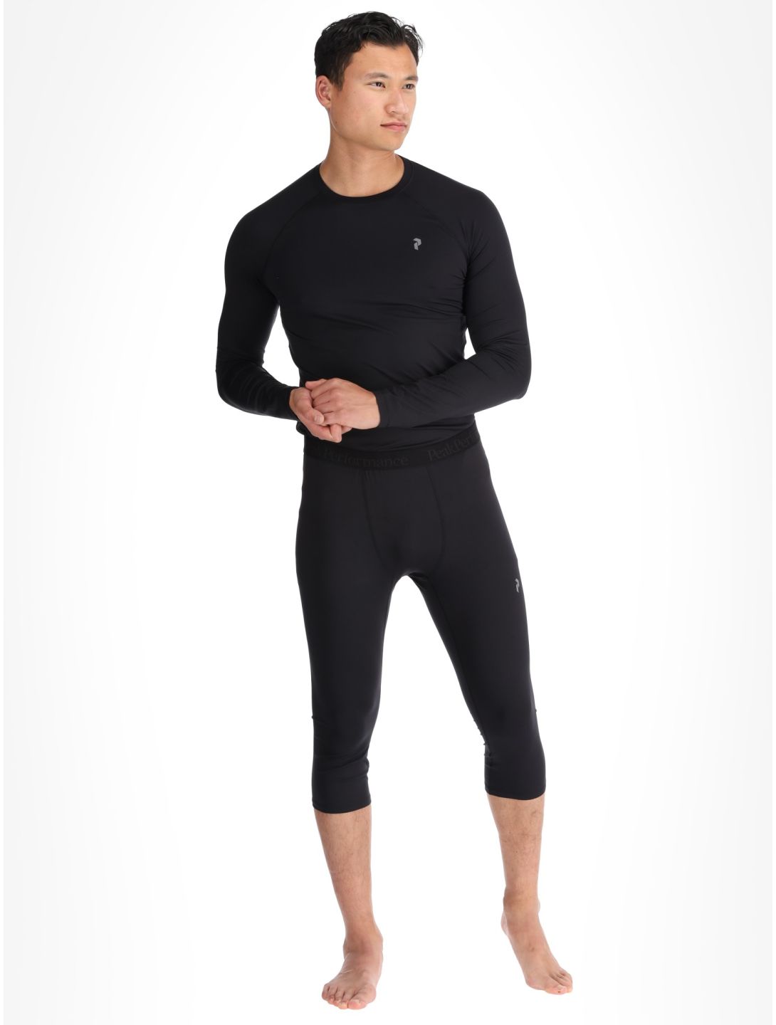 Peak Performance, W Spirit Short John thermal pants men Black black 