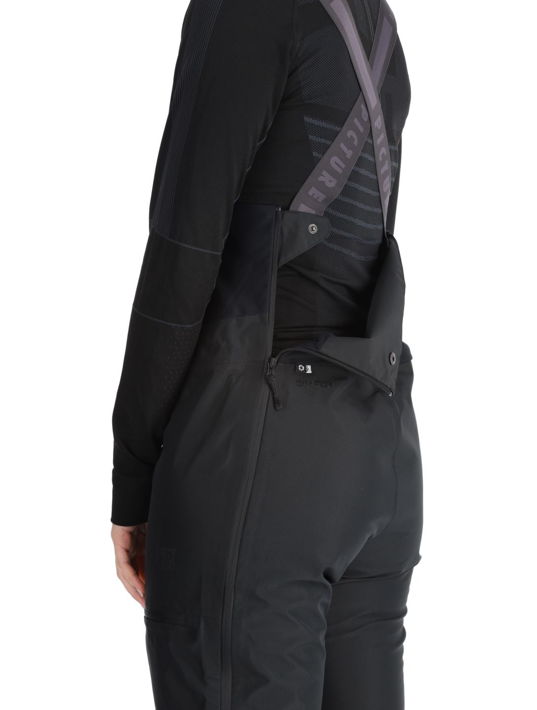 Picture, Aeron 3L hardshell ski pants women Black black 