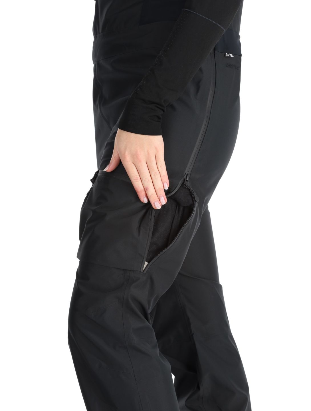 Picture, Aeron 3L hardshell ski pants women Black black 