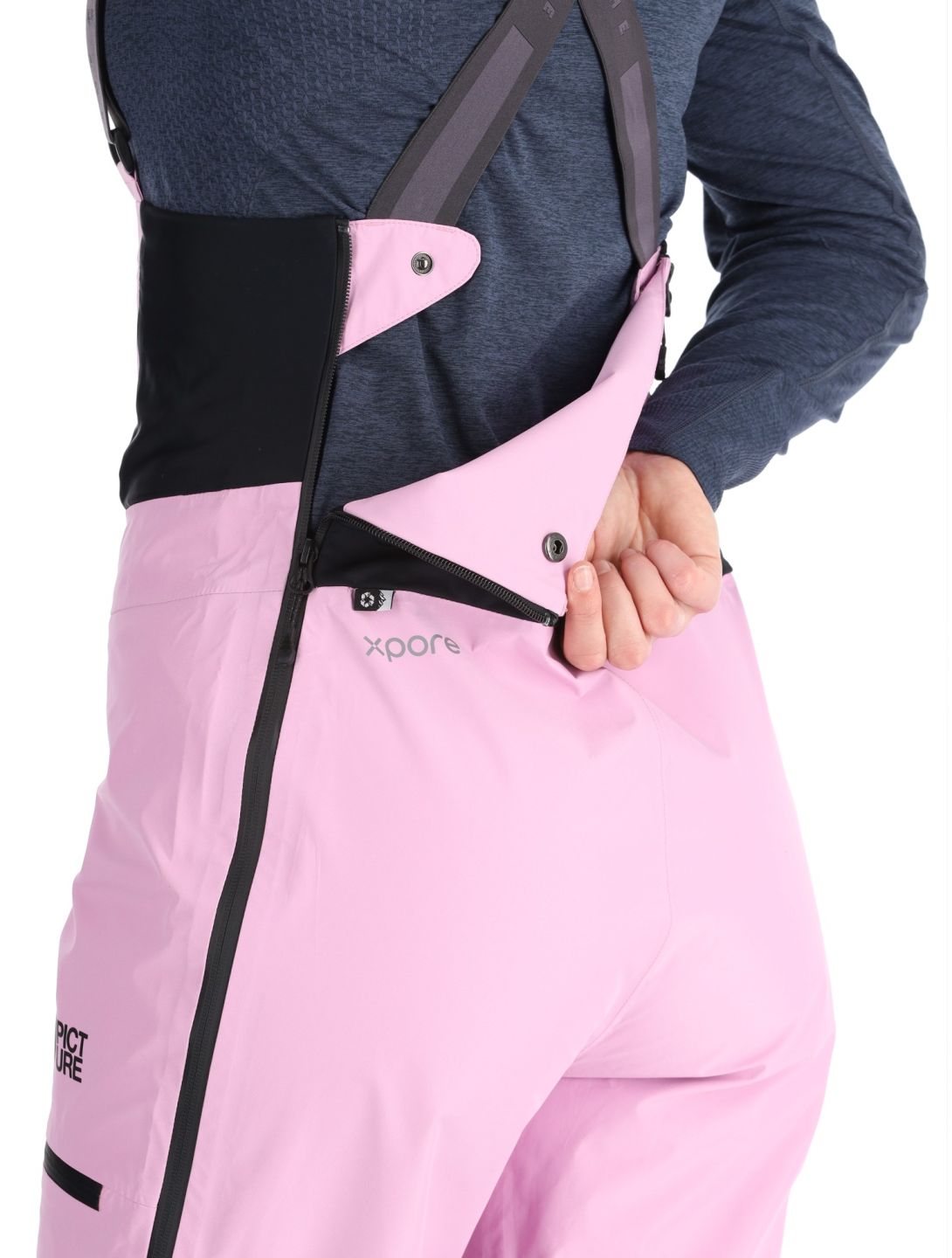 Picture, Allea 3L Xpore hardshell ski pants women Orchid pink 