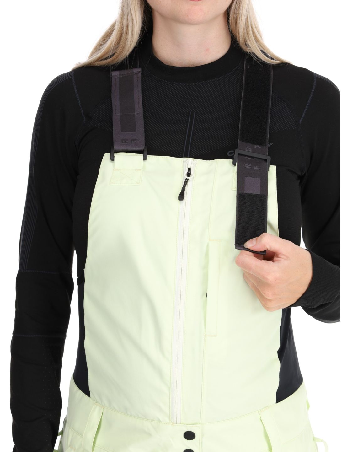 Picture, Brita BIB ski pants women Lime Cream green 