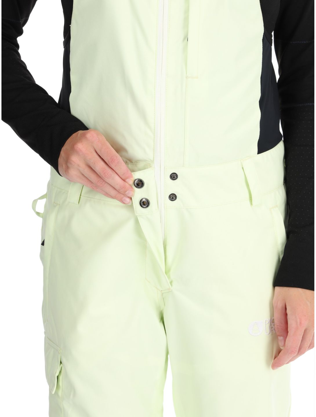 Picture, Brita BIB ski pants women Lime Cream green 