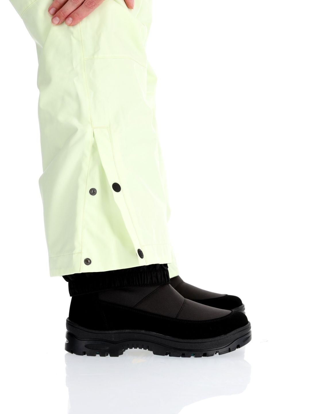 Picture, Brita BIB ski pants women Lime Cream green 