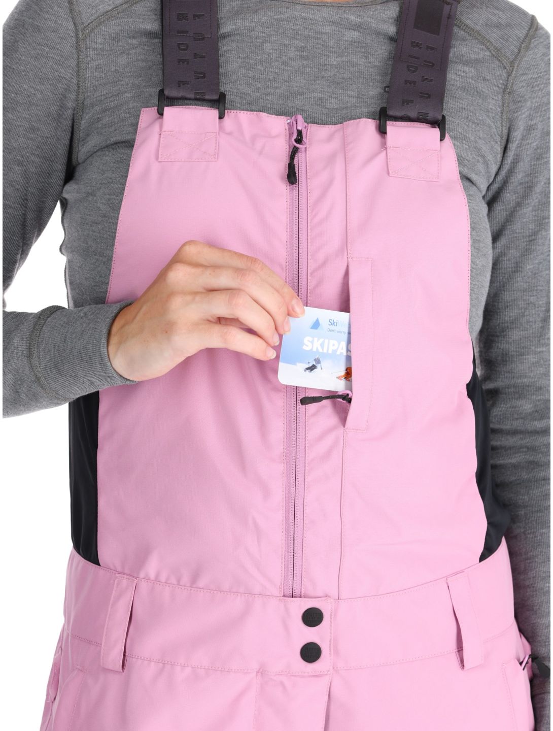 Picture, Brita BIB ski pants women Orchid pink 