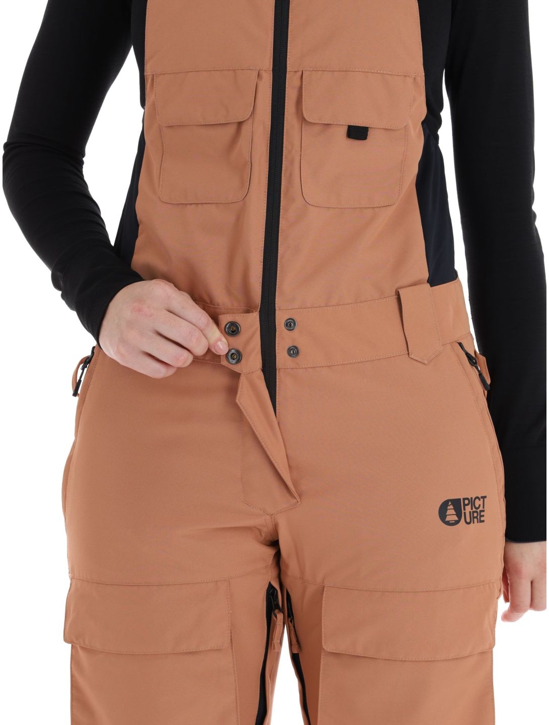 Picture, Brita BIB ski pants BIB women Latte beige 