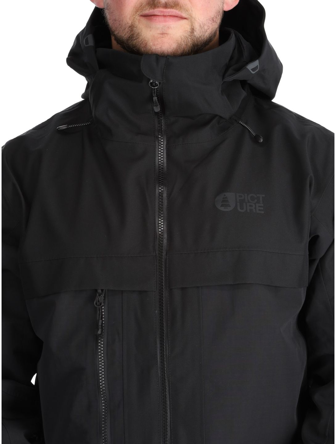 Picture, Dugnad ski jacket men Black black 